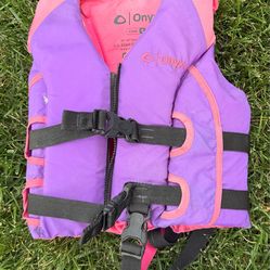 Child Life Jacket pink and purple