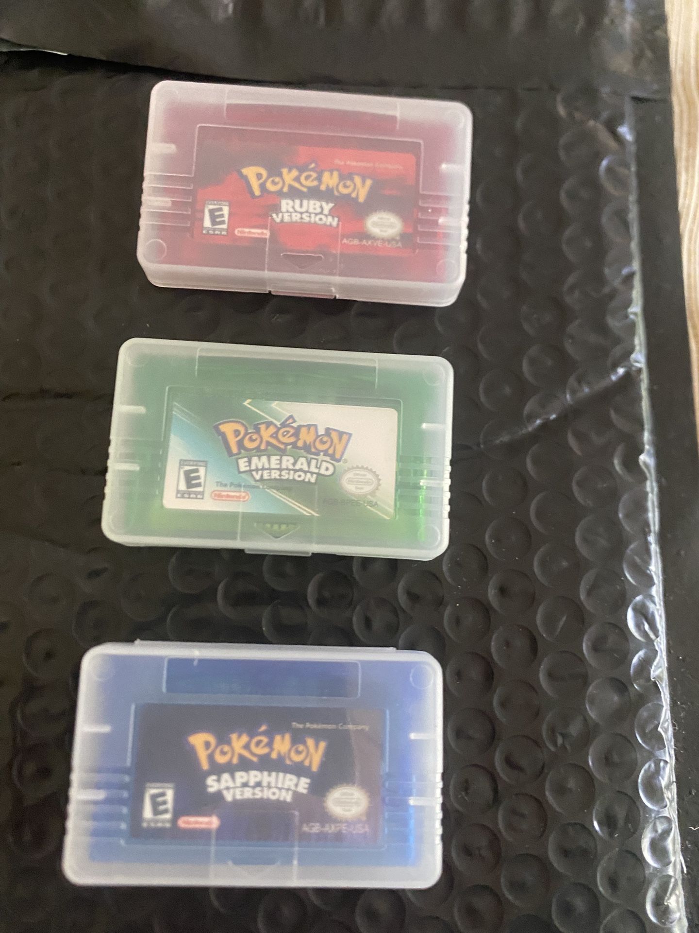 GBA Pokémon Emerald/Ruby/Sapphire