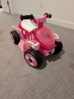 Huffy Disney Minnie Mouse Battery-Powered Quad