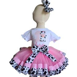 Cow Tutu/traje De Vaca Tutu