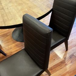 Kasala Leather Dining Chairs