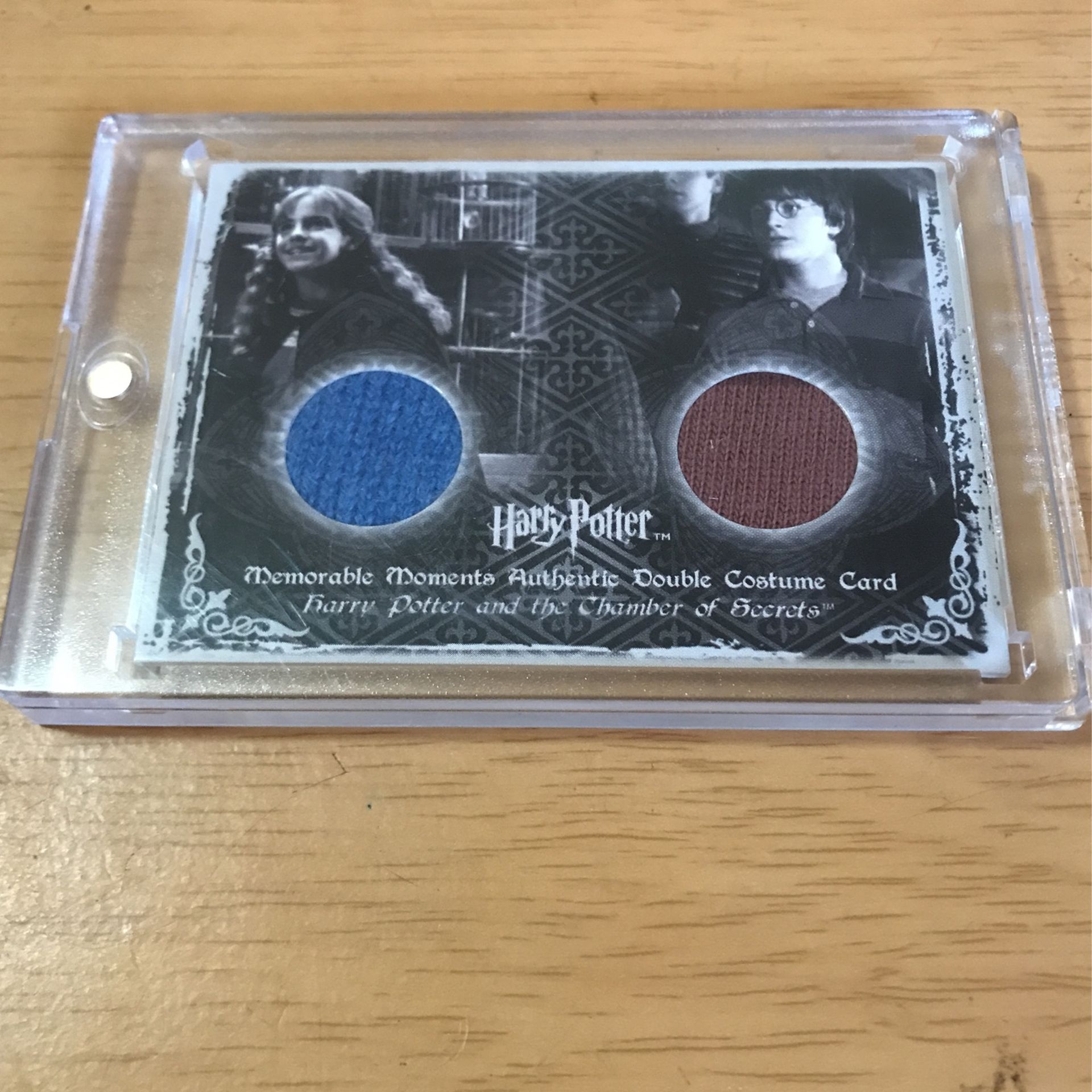 Harry Potter  Authentic Double Costume Card # 203 / 350