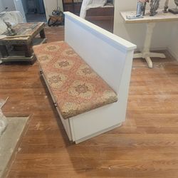 Dining bench with storage