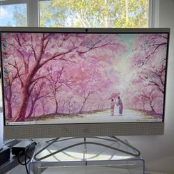 HP All-in-One 24” Desktop Computer – Includes Original Keyboard & Mouse