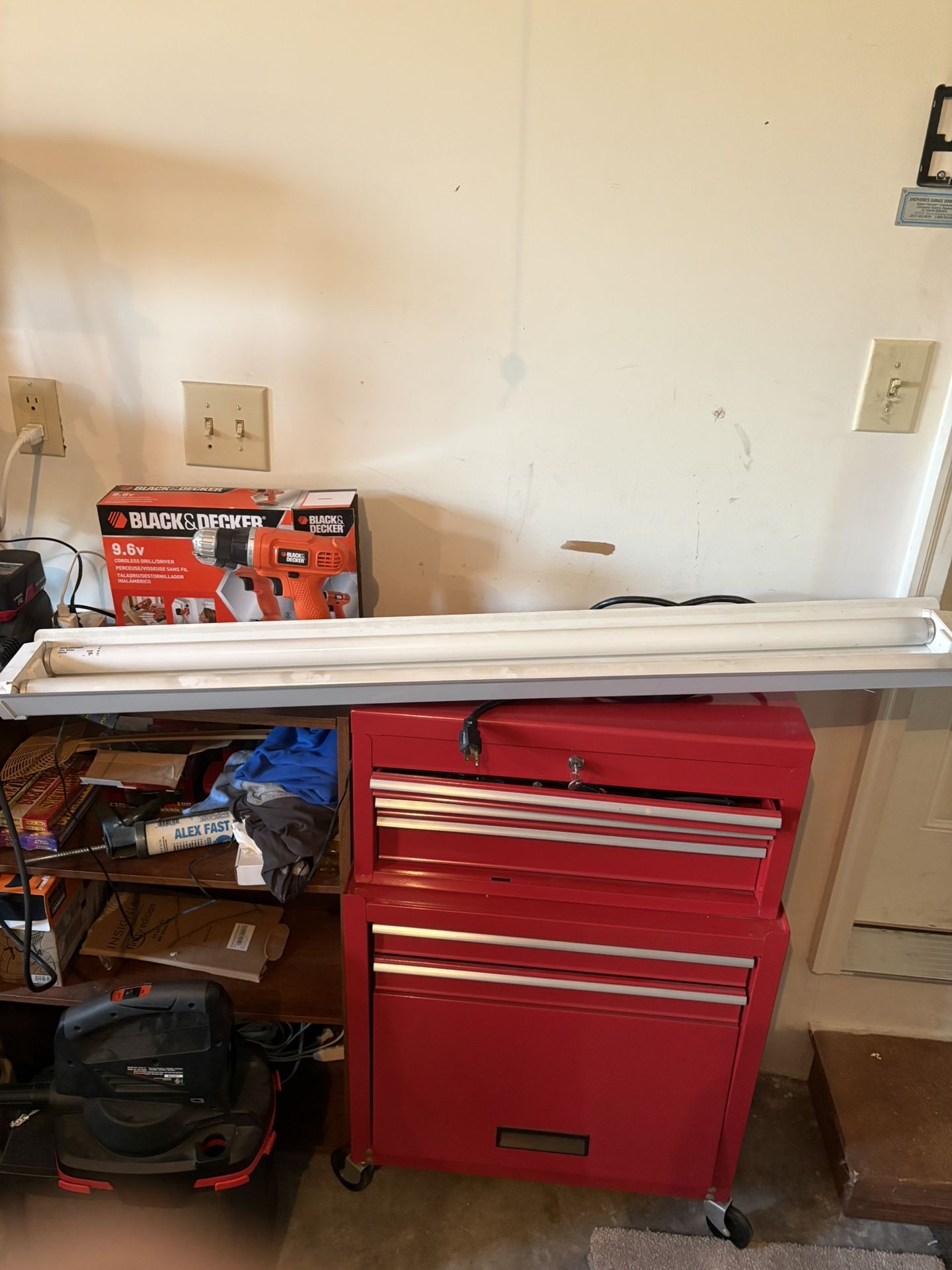 Garage Fluorescent Lighting