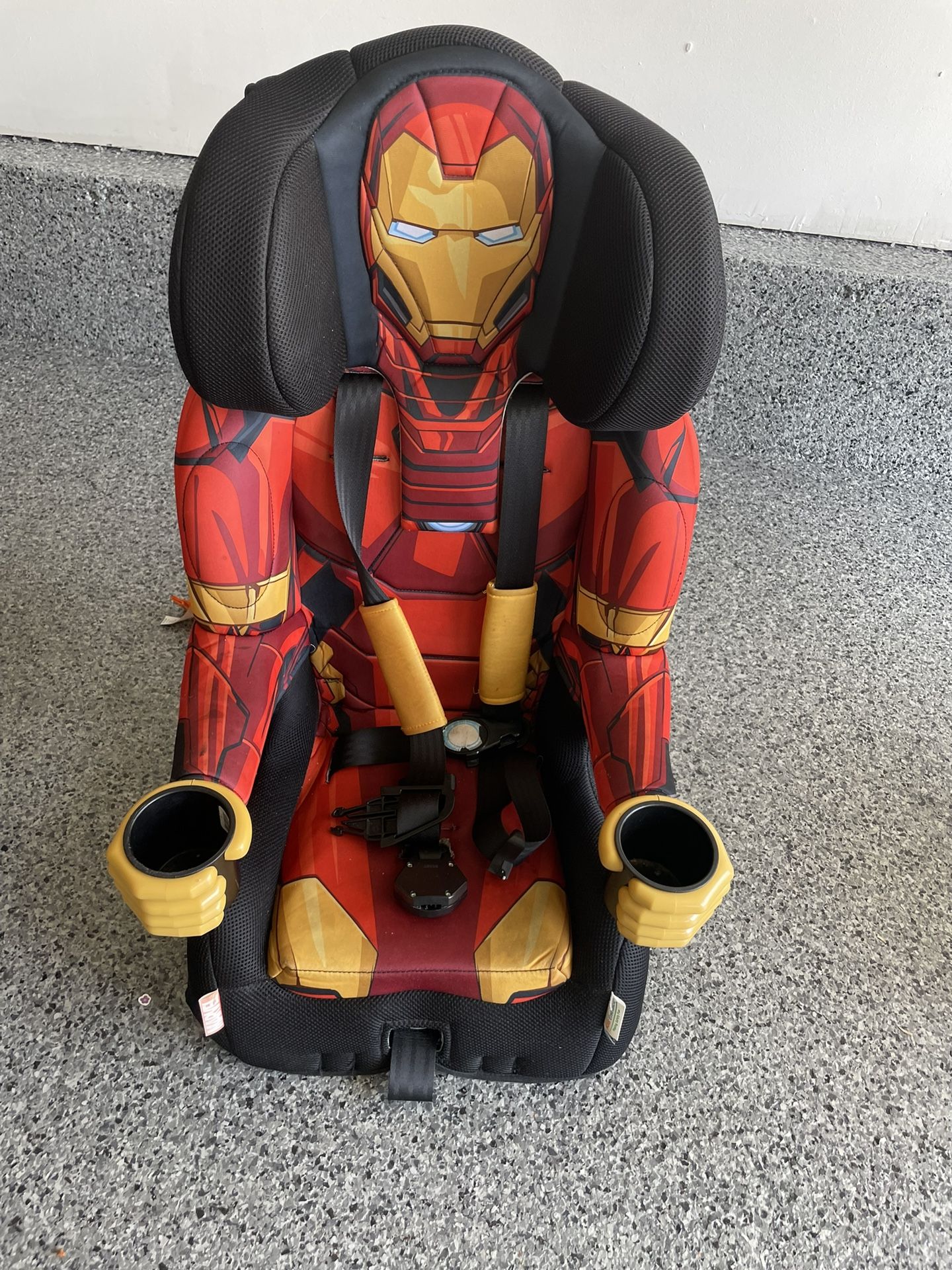 KidsEmbrace 2-in-1 Forward-Facing Harness Booster Seat, Marvel Ironman