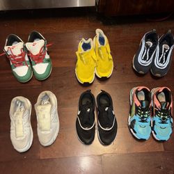 Women’s Shoe Bundle 4 Pairs, 3 Nike 1puma Size 9