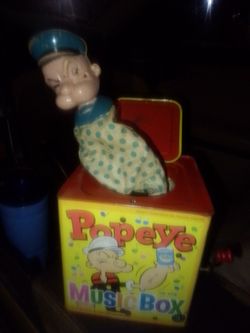Popeye Music BOX. 1961.