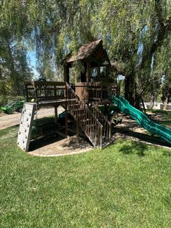 Large and Beautiful Playground Jungle Gym