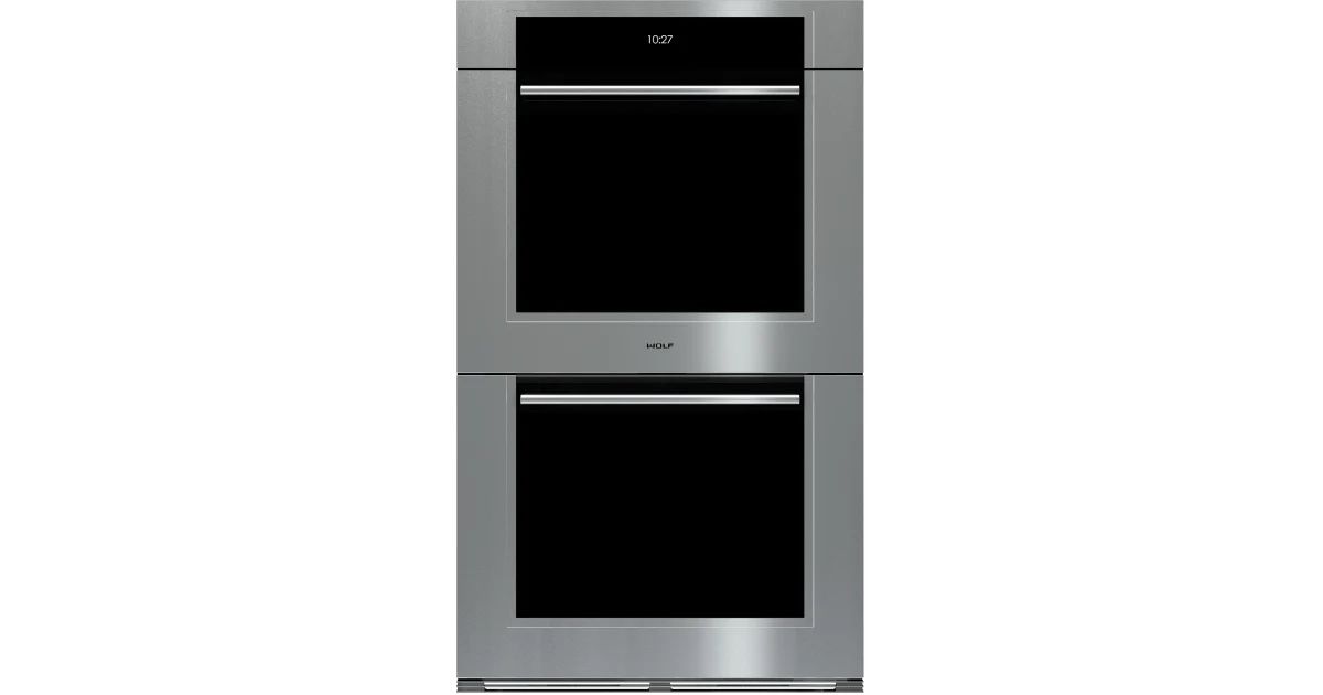 Wolf Stainless Steel 30” Double Oven Upgraded Controls New In Box