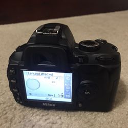 Nikon D60 DSLR Camera (Body Only, no lens)