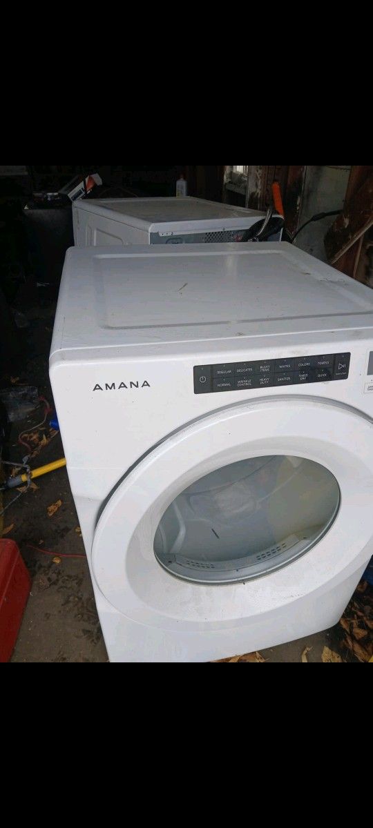 washer and dryer