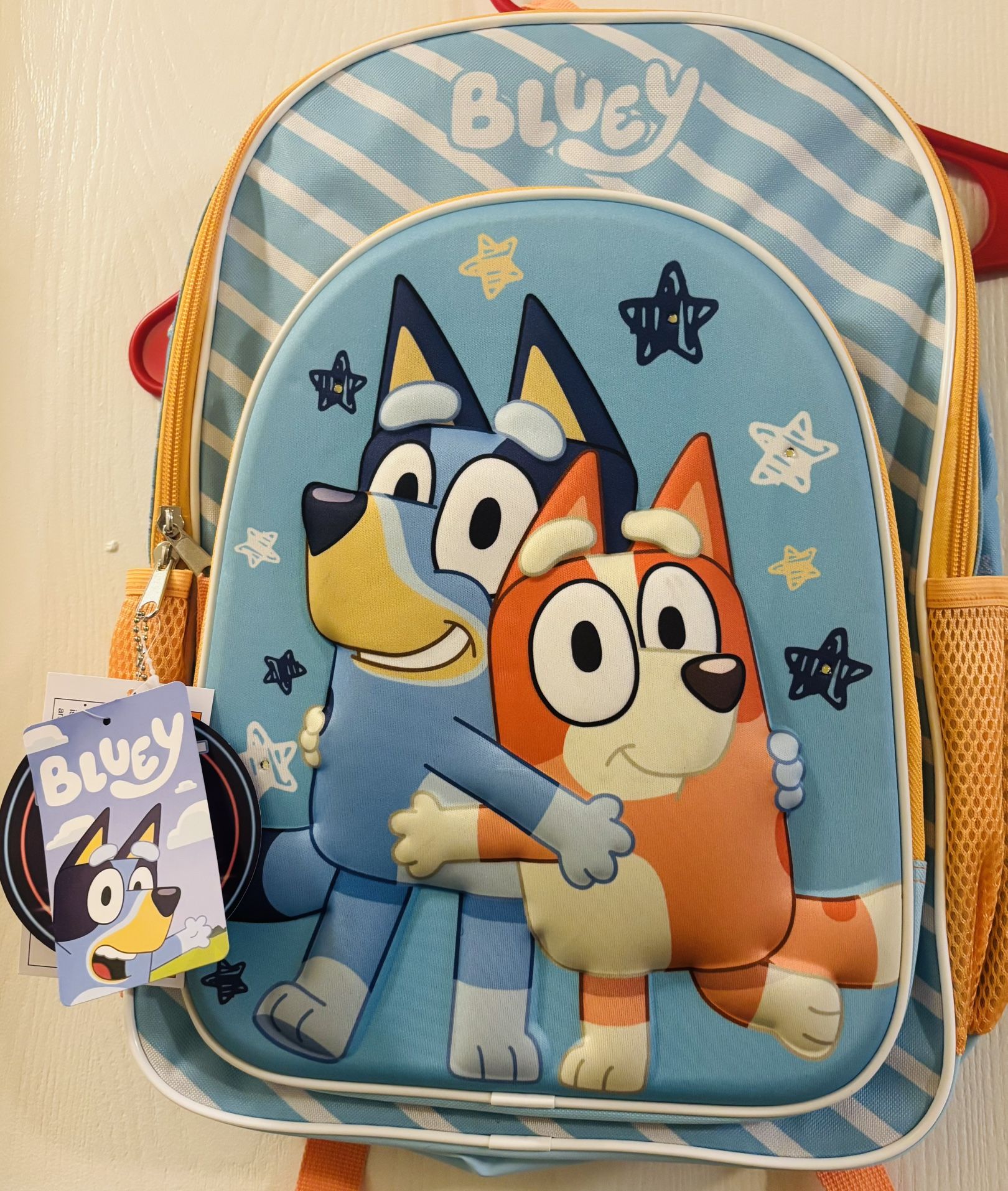 New Light-Up Bluey Backpack 