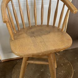 Wooden Chair Stool
