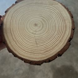 Wooden Round Center Pieces. 