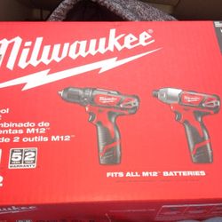 Milwaukee Drill And Impact New