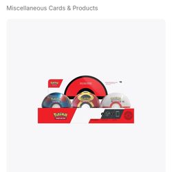 Pokémon/ Poke Ball Tins Sealed