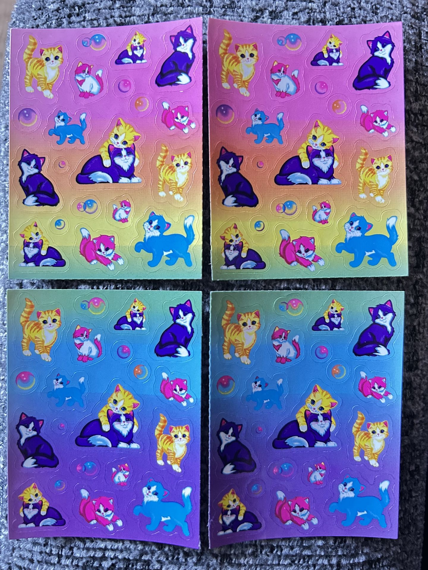 Rare Lisa Frank Sticker Sheet S673