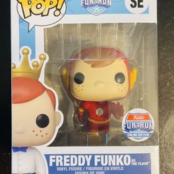 Freddy Funko as The Flash SE Fun on the Run Online Edition Pop Vinyl