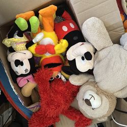 Box of stuffies