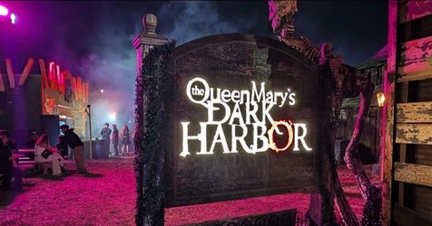 Queen Mary dark harbor