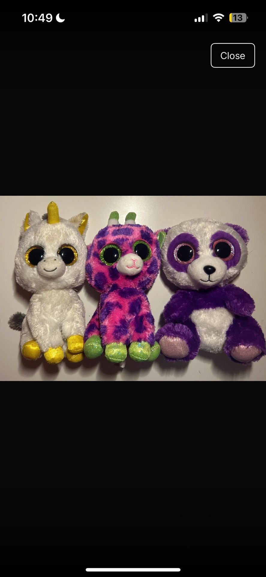 Stuffed animals / beanie boos