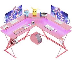 New!! Gaming Desk/computer Desk With LED Lights