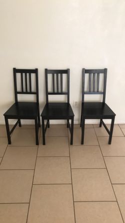 3 chairs