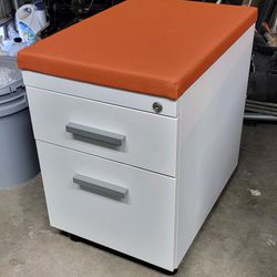 Steel Case Padded Office Filing Cabinet