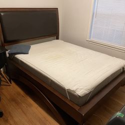 Bed Frame And Mattress $250