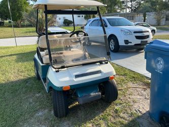 Older Club Car Golf Cart