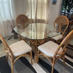 Bamboo Dining Room Set $150 OBO
