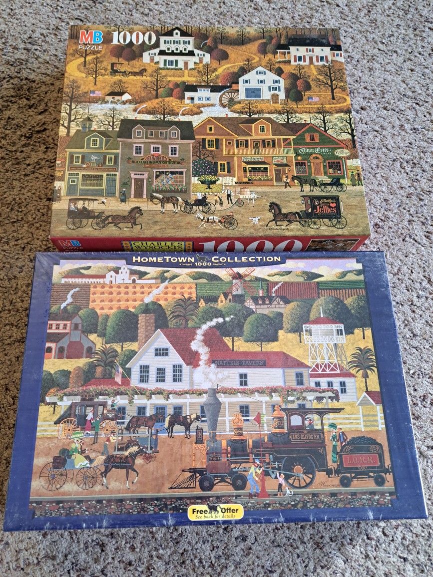 Brand New 1000 Piece Puzzles