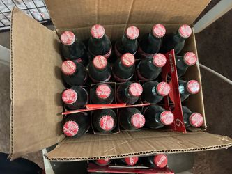 Coca-Cola Classic Glass Bottles Lot