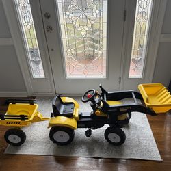 Kids Ride on Excavator with Pedals