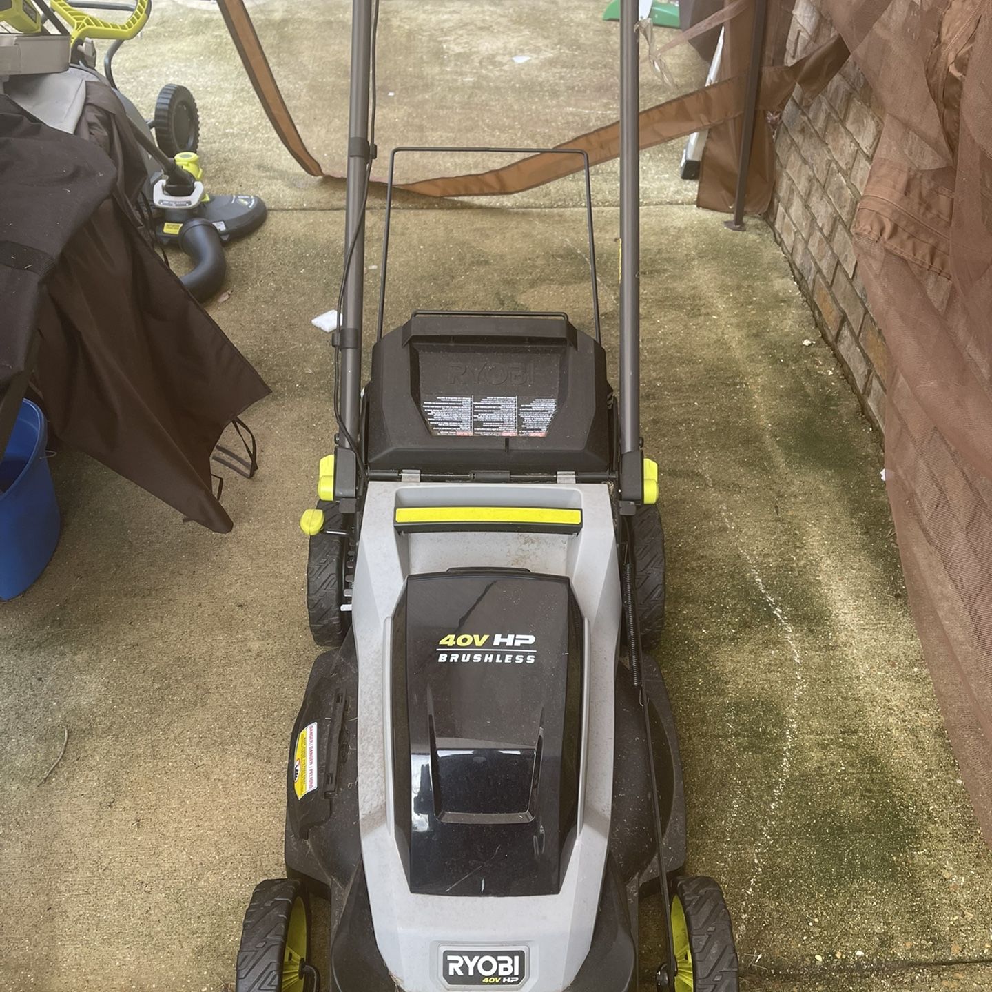 Ryobi 40v 6ah 20 Inch Lawnmower 