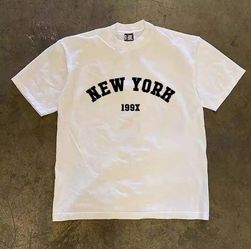New York 199X Oversized Graphic T-Shirt