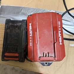 Hilti Battery And Charger 