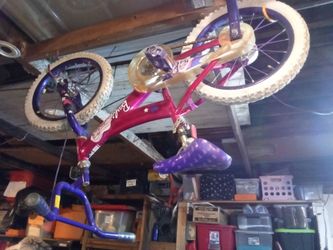 Girls barbie bike