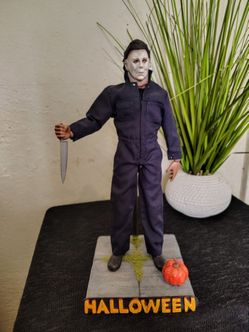 HALLOWEEN FIGURE BASE STAND FOR THE 12" MICHAEL MYERS  FIGURE