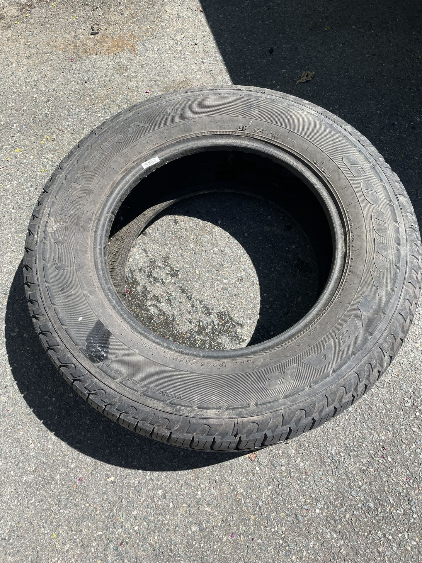 New Good Year Fortera Tire(1) P245/65 R17