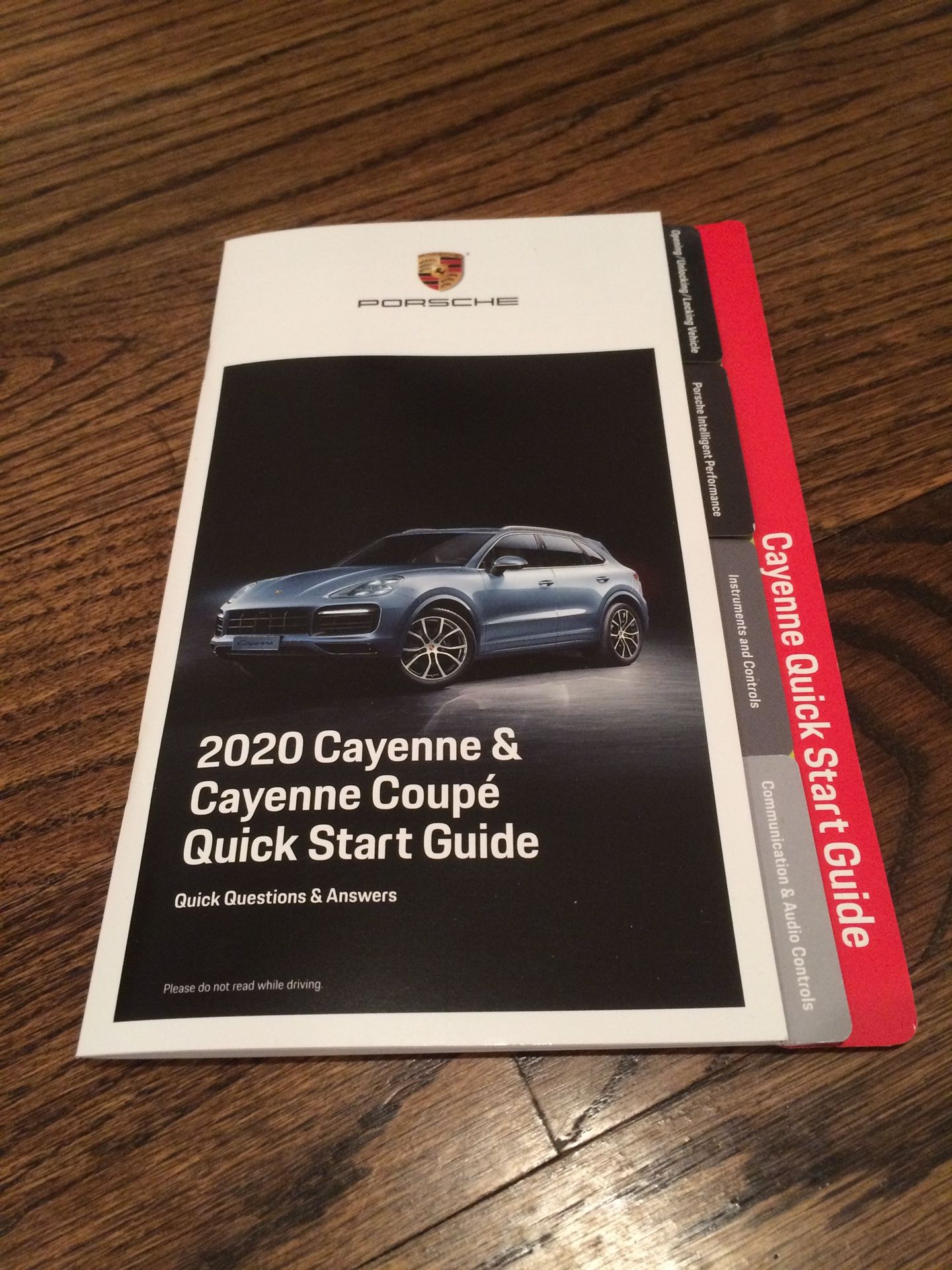 **Genuine OEM Porsche Cayenne Quick Start Guide