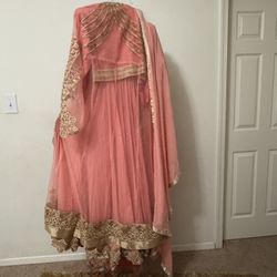 Three Peace Pakistani Dress Only For 100$ Used Twice 