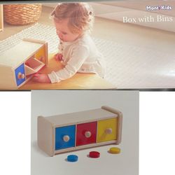 Monti Kids Box With Bins