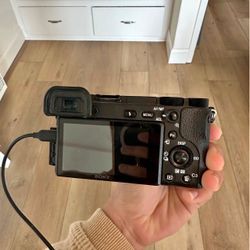 Sony Camera a6500 with lens