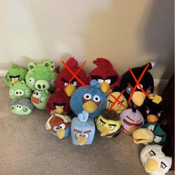Angry Birds Plush Toys (NOT FREE, READ DESCRIPTION)