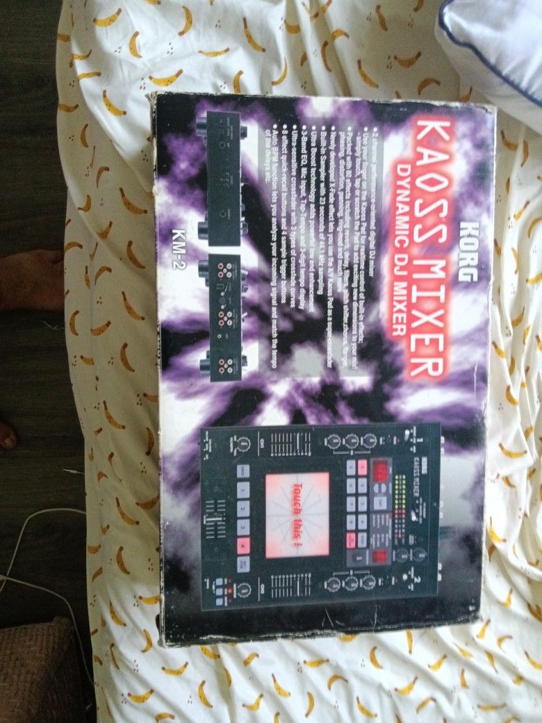Korg Kaoss Mixer Km-2 DJ Battle Mixer
