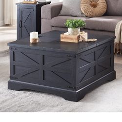 Farmhouse Coffee Table With Storage New