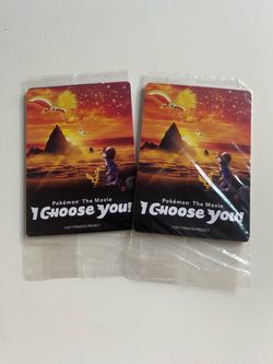 2017 Pokémon the Movie: I Choose You! Promo Pack containing the Ash's Pikachu (SM108) card.