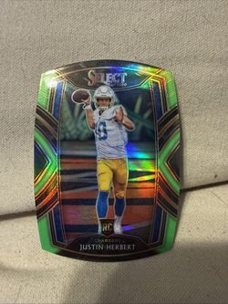 Justin Herbert Green Die-Cut RC